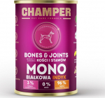 CHAMPER Bones & Joints Monoprotein Turkey - wet dog food - 400g