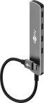 Wentronic Slim 4-Port USB Hub, USB-C&trade; to USB-C&trade;, 5 Gbit/s, g