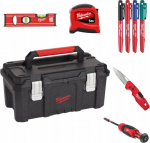 LA-KA-PE MILWAUKEE CHRISTMAS SET TOOLBOX 21''
