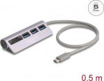 Delock Hub - 5 Gbps, with USB Type-C connector