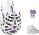 WLMOUSE Beast Miao Gaming Maus, Omron Optical Switches - wei&szlig;