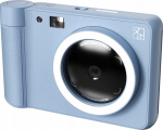 Impossible Digital Camera 5mp Zink Instant Print Bluetooth Led Lcd 2.8 cartridges / Hanin Z1 / Niebieski