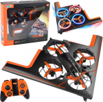 LEANToys Remote Controlled Drone RC Flying Quadcopter Lights LED Application