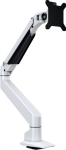 Multibrackets M VESA Gas Lift Arm Single White | VESA 75x75-100x100 | Max 10kg | Table clamp mount | Vit