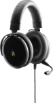 Enarxis Dynamic Media Spartan Gear - Clio Wired Headset (compatible with PC, playstation 4, playstation 5, xboxone, xbox series x/s, switch) (color: White/Black)