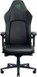 Razer Ergonomic Gaming Chair with Breathable Comfort | Iskur V2 NewGen | Black/Green