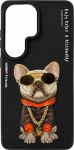 Nimmy Case Nimmy Glasses Cool Dog do Samsung Galaxy S26 Ultra czarny