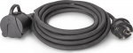 Entac Verl&auml;ngerungskabel 5m schwarz IP44