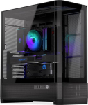ENDORFY Aquarius 8000 Flex - Midi Tower | czarna | no power supply | 2 x USB 3.0 1 x USB 3.2 Typ C | 497 x 239 x 520 |