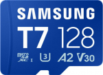 Samsung MicroSD card | T7 | 128 GB | microSDXC | Flash memory class U3, V30, A2