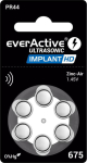 Hearing aid battery everActive ULTRASONIC IMPLANT HD 675 / PR44 (blister 6 szt.)