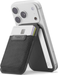 Magnetkinnitusega kaarditasku tugijalaga Slim Fold (MagFit) kuni 12 kaardile, must, Qi2/MagSafe &uuml;hilduv, Spigen