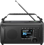 P&auml;ikesepatarei ja d&uuml;namoga raadio Sencor SRD1090SCLDB