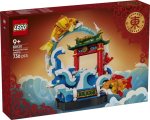 Lego Klocki 80120 Carp jumping through the Dragon Gate