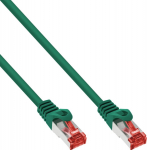 InLine Patchkabel Cat.6, S/FTP (PiMf), 250MHz, gr&uuml;n - 1m