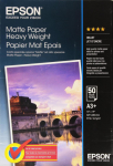 EPS Epson Matte Paper-Heavy Weight, DIN A3+, 167 g/m&sup2;, 50 Blatt, Inkjet Printer, A3+ (330x483 mm), Matt, 50 Foliage, 167 g/m&sup2;, Wei&szlig;