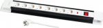 Logilink power strip 8-fach, 1.5m 250V/16A m. Schalter