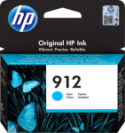 HP 912 Cyan Ink Cartridge 2.93ml