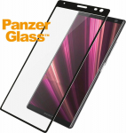 Ekraanikaitseklaas Sony Xperia 10 Plus, musta &auml;&auml;rega, PanzerGlass