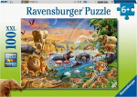 Ravensburger Puzzle 100 A well in the jungle XXL