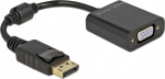 DELOCK Displayport Adapter 1.2 Stecker < VGA Socket Black