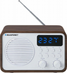 Portable radio with Bluetooth and USB BLAUPUNKT PP7BT, colour: brown wood/white