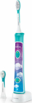 Philips | Sonic Electric toothbrush | HX6322/04 | Rechargeable | For kids | Number of brush heads included 2 | Number of teeth brushing modes 2 | Sonic technology | Aqua