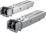 Ubiquiti UACC-OM-MM-1G-D - SFP (Mini-GBIC)-Transceiver-Modul - 1GbE - LC Multi-Mode - bis zu 550 m - 850 nm (pack of 2)