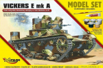 Mirage Model plastic Polish Light Tank, Two-Turret