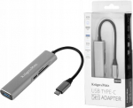 Station/replicator Kruger&Matz Adapter USB-C Kruger Matz 5w1 PD 4K SD USB