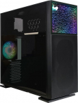 InWin N515 Midi Tower Tempered Glass - schwarz