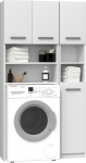 Topeshop ZESTAW MARPOL BIEL bathroom storage cabinet White