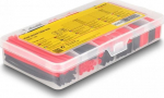 DELOCK Shrink tubing assortment box black/rot 196-teilig