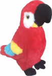 Beppe Red macaw parrot mascot 28 cm