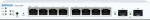 Sophos CS210-8FP - Switch - managed - 8 x 100/1000/2.5G (PoE++)