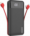 Dudao K1Pro powerbank 20000mAh 15Watt 4xcables black