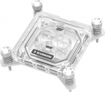 Barrow Intel CPU Wasserblock RGB, Acryl - wei&szlig;