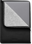 Woolnut Leather Folio - protective pocket 16" MacBook Pro, black