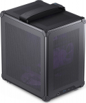 Jonsbo C6 PC-Geh&auml;use, Mini Tower, Micro-ATX, With carrying handle - schwarz