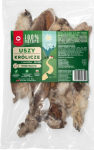 MACED Rabbit ears with hair - Dog treat - 10 pieces
