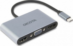 DICOTA USB-C PORTABLE 5-IN-1 DOCKING, STATION 4K HDMI/DP PD 100W