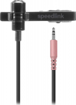 Speedlink SPES Clip-On Microphone, black