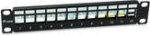 Equip 10" Patchpanel 12xKeystones FTP 1U RAL9005