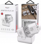 yesido Universal Adapter MC25 750W 3A UK/EU/US/AU, WHITE / BIAŁY