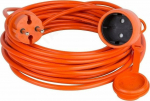 VERTEX PZO10M3x2.5POM Retractable extension cord 10 m orange
