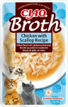 INABA Ciao Broth Chicken & Scallop - cat treats - 40g