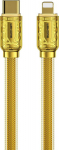 Kabel USB WK Design USB-C - Lightning 1 m Gold (6941027620694)