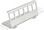 DELOCK Keystone Halterung 6 Port for DIN rail metal