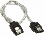 InLine SATA - SATA, 0.3m, White (27303R)