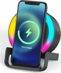 Juhtmevaba laadija ja k&otilde;lar Satzuma Wireless Charging Speaker